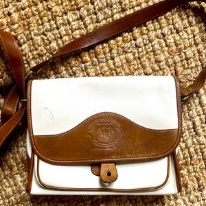RARE Original Ghurka No 58 Ivory Messenger Bag